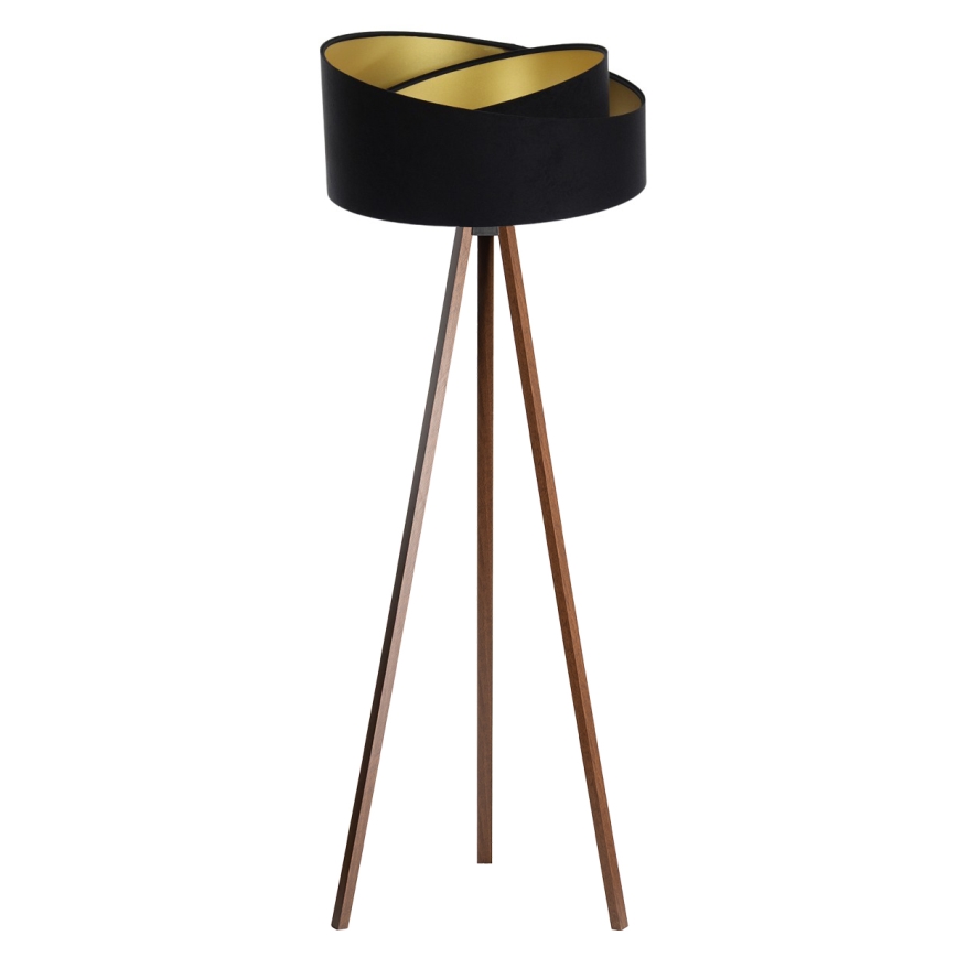 Lampadaire GALAXY 1xE27/60W/230V noir/wenge