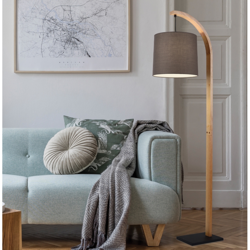Lampadaire HANA 1xE27/40W/230V marron