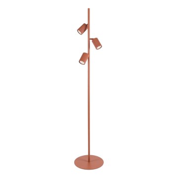 Lampadaire KARBON 3xGU10/10W/230V orange