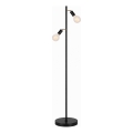 Lampadaire LED 2xE27/7W/230V 2000K noir/doré