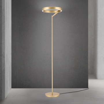 Lampadaire LED dimmable KOLK LED/40W/230V 2700/4000K doré