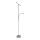 Lampadaire LED dimmable NORA LED/25W/230V 2200/3000/4000K + LED/5W 3000K chrome mat + télécommande