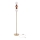 Lampadaire LED FLORES LED/15W/230V doré/orangé/marron