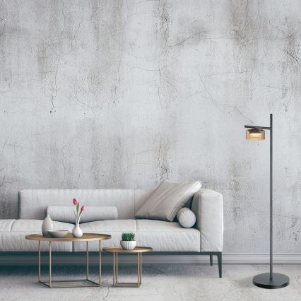 Lampadaire LED OFELIA 1xGX53/6W/230V noir/beige