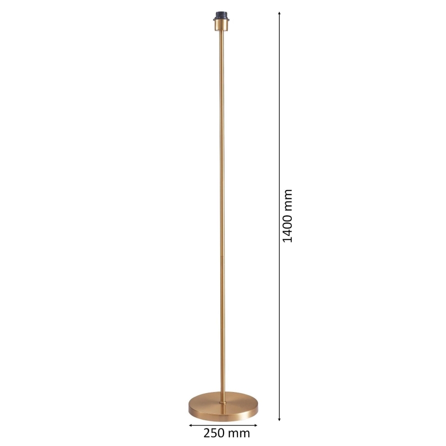 Lampadaire LED TUNJA 1xE27/20W/230V Ø 30 cm doré/blanc