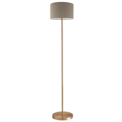 Lampadaire LED TUNJA 1xE27/20W/230V Ø 30 cm doré/taupe