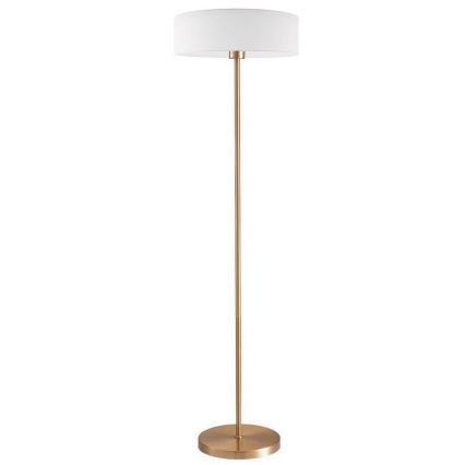 Lampadaire LED TUNJA 1xE27/20W/230V Ø 38 cm doré/blanc