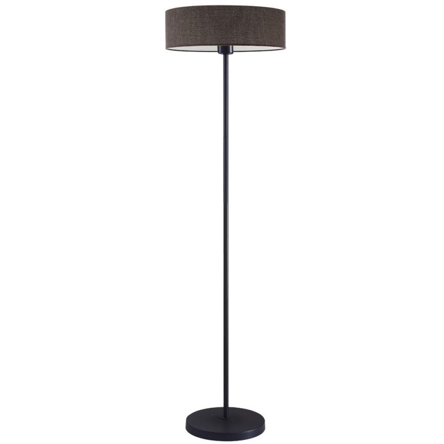 Lampadaire LED TUNJA 1xE27/20W/230V Ø 38 cm, noir/marron