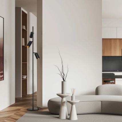 Lampadaire MARIBEL 3xGU10/12W/230V noir