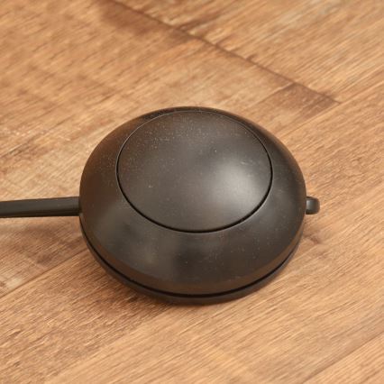 Lampadaire MERCURE 1xE27/15W/230V noir