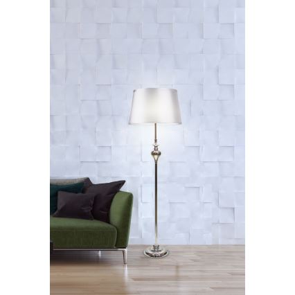Lampadaire PRIMA 1xE27/60W/230V argent/chrome brillant