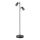 Lampadaire REBECCA 2xE14/8W/230V noir/fumé