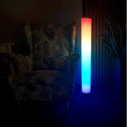 Lampadaire RGBW à intensité variable STELLA LED/12W/230V + télécommande