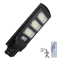 Lampadaire solaire avec détecteur STREET LED/10W/3,2V 10000 mAh IP65 + Télécommande