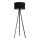 Lampadaire STANDART 1xE27/60W/230V noir/wenge