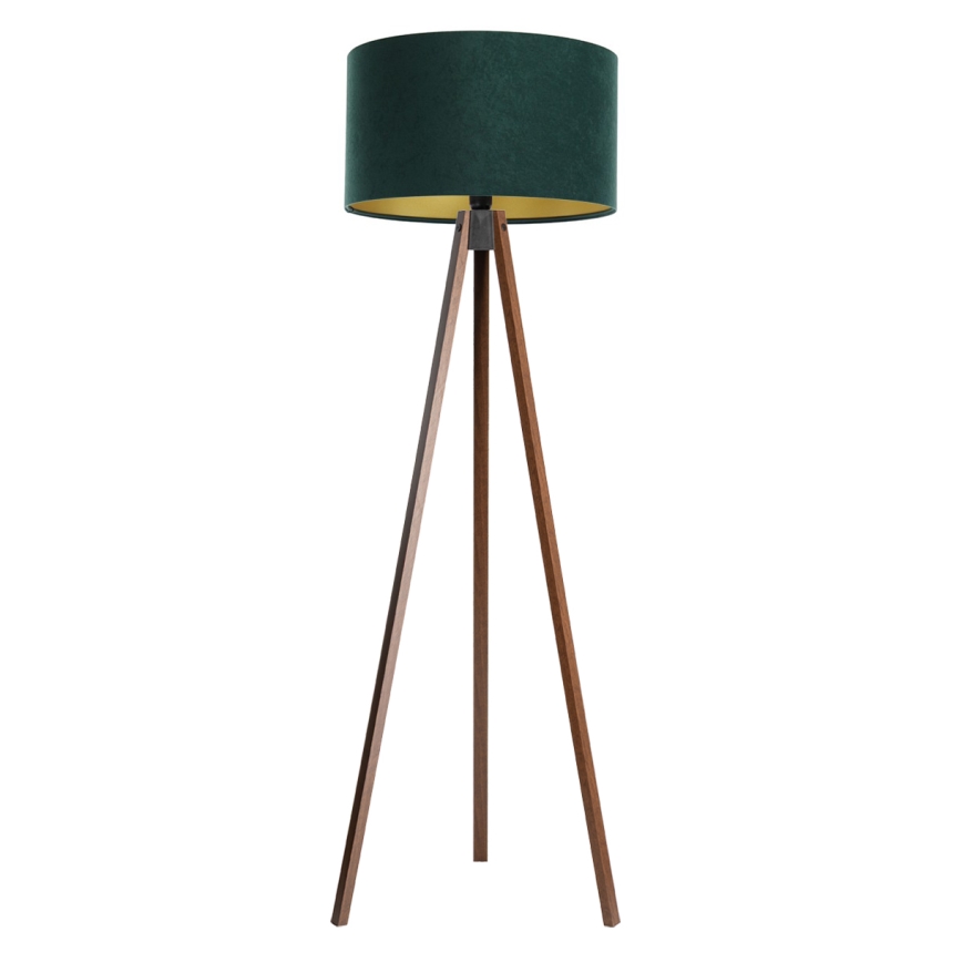 Lampadaire STANDART 1xE27/60W/230V vert/wenge