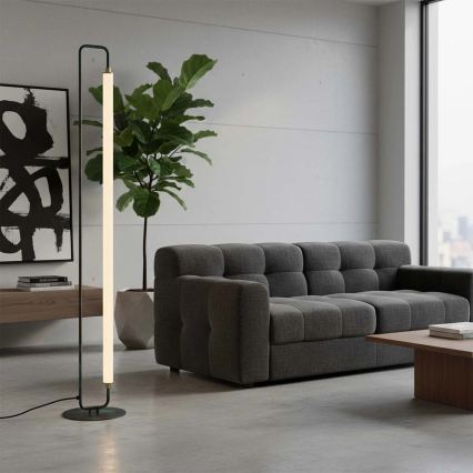 Lampadaire sur pied LED FELICJA LED/24W/230V 4000K noir