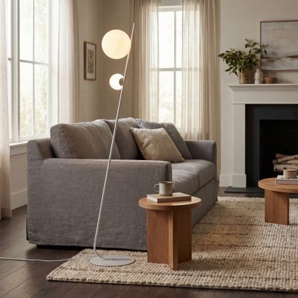 Lampadaire TATU 2xG9/8W/230V blanc