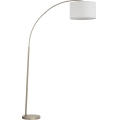 Lampadaire ZENITH 1xE27/15W/230V chrome mat/blanc