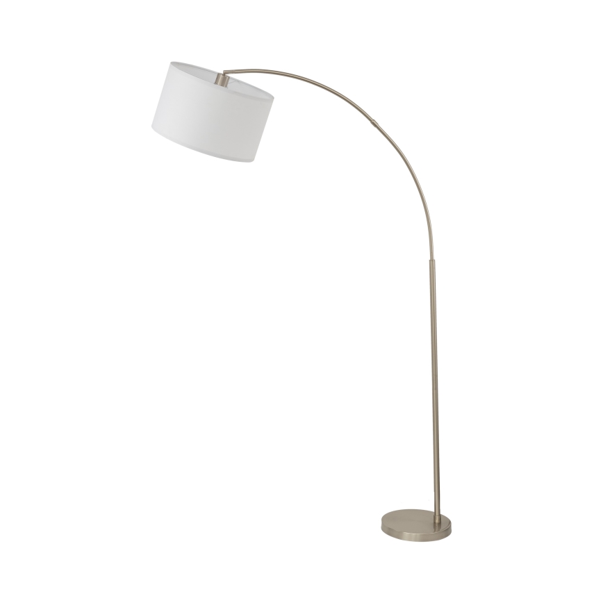 Lampadaire ZENITH 1xE27/15W/230V chrome mat/blanc