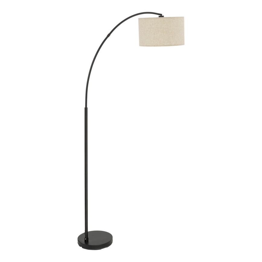 Lampadaire ZENITH 1xE27/15W/230V noir/beige