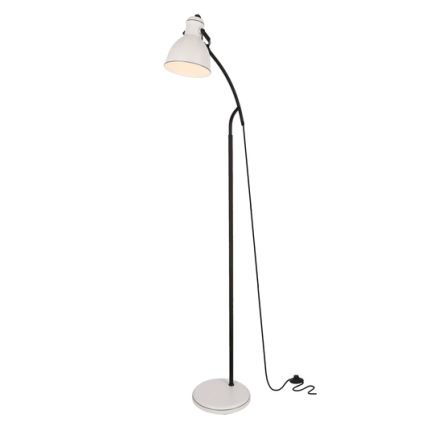 Lampadaire ZUMBA 1xE27/40W/230V blanc/noir