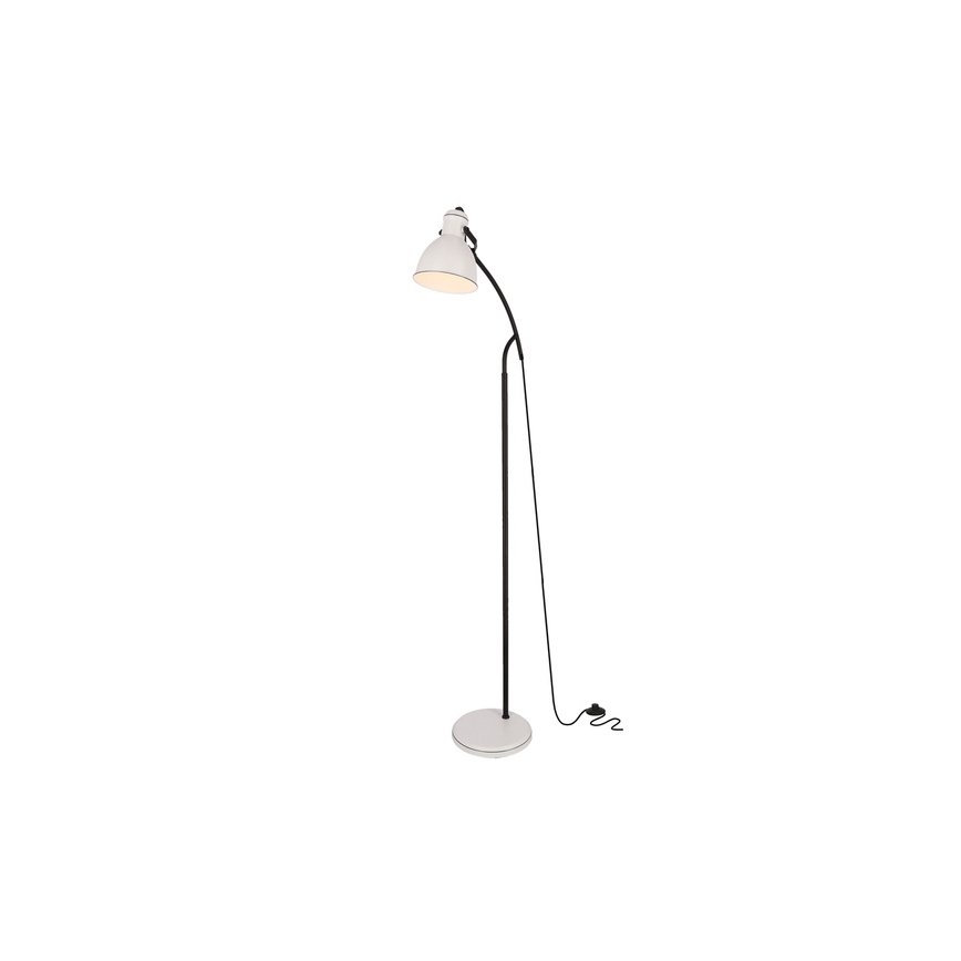 Lampadaire ZUMBA 1xE27/40W/230V blanc/noir