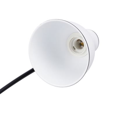Lampadaire ZUMBA 1xE27/40W/230V blanc/noir