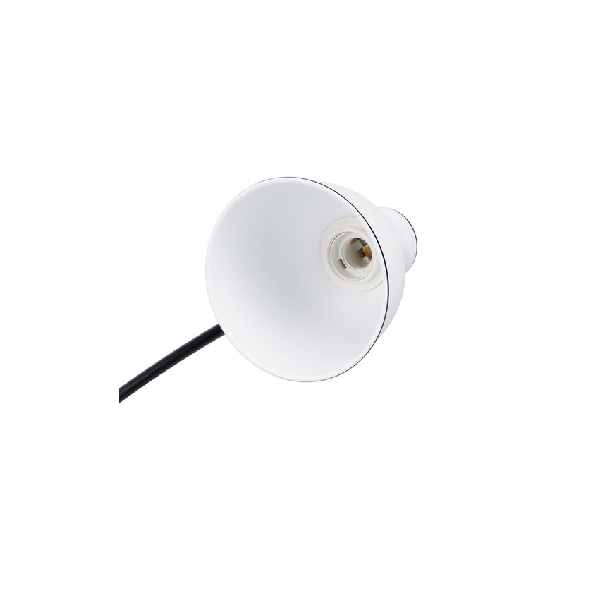 Lampadaire ZUMBA 1xE27/40W/230V blanc/noir