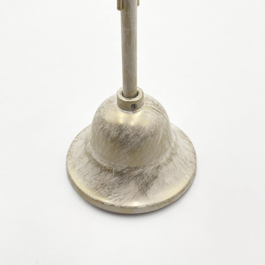 Lampadario a catena ANTON 8xE14/60W/230V, finitura bianco patinato