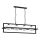 Lampadario a catena DIEGO 4xE14/40W/230V nero
