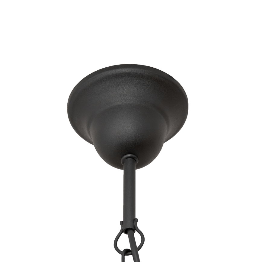 Lampadario a catena MALBO 8xE14/10W/230V nero