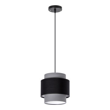 Lampadario a cavo 1xE27/60W/230V grigio