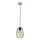 Lampadario a cavo 1xE27/60W/230V nero