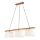 Lampadario a cavo AIDA 3xE27/60W/230V rovere