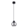 Lampadario a cavo ALINO 1xE27/60W/230V nero