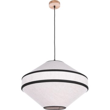 Lampadario a cavo AMIGO 1xE27/60W/230V rovere