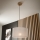 Lampadario a cavo ANTONIO 1xE27/60W/230V rovere