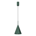 Lampadario a cavo CAPITAL 1xGX53/15W/230V, diametro 17 cm, verde