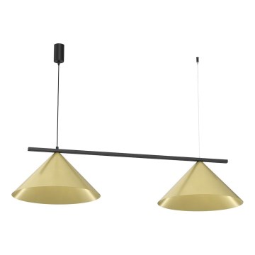 Lampadario a cavo CAPITAL 2xGX53/15W/230V oro