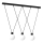 Lampadario a cavo CAPRI 3xG9/7W/230V
