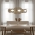 Lampadario a cavo ELEMENTI 6xG9/8W/230V beige