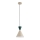 Lampadario a cavo ENTORI 1xE27/15W/230V beige/verde