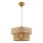 Lampadario a cavo ERO 1xE27/60W/230V marrone/oro