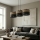 Lampadario a cavo KARBON 3xE27/15W/230V nero/marrone
