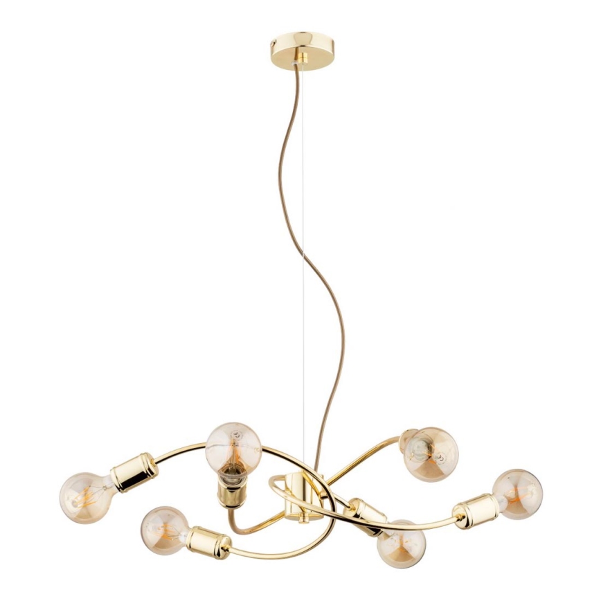 Lampadario a cavo KARUZO 6xE27/60W/230V