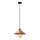 Lampadario a cavo MANAVGAT 1xE27/40W/230V rame/marrone
