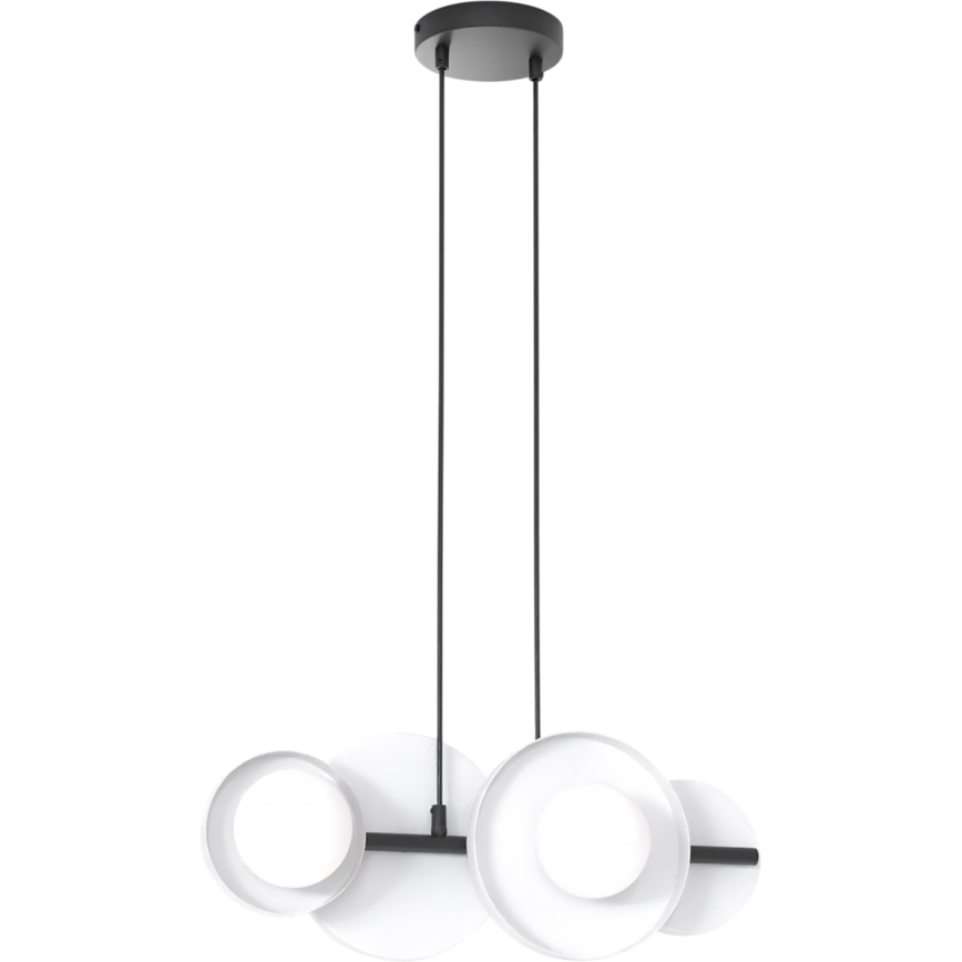 Lampadario a cavo MODELLO 4xG9/8W/230V bianco