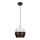 Lampadario a cavo PARIS 1xE27/60W/230V bianco/nero/oro