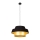 Lampadario a cavo PRETO GOLD 1xE27/60W/230V